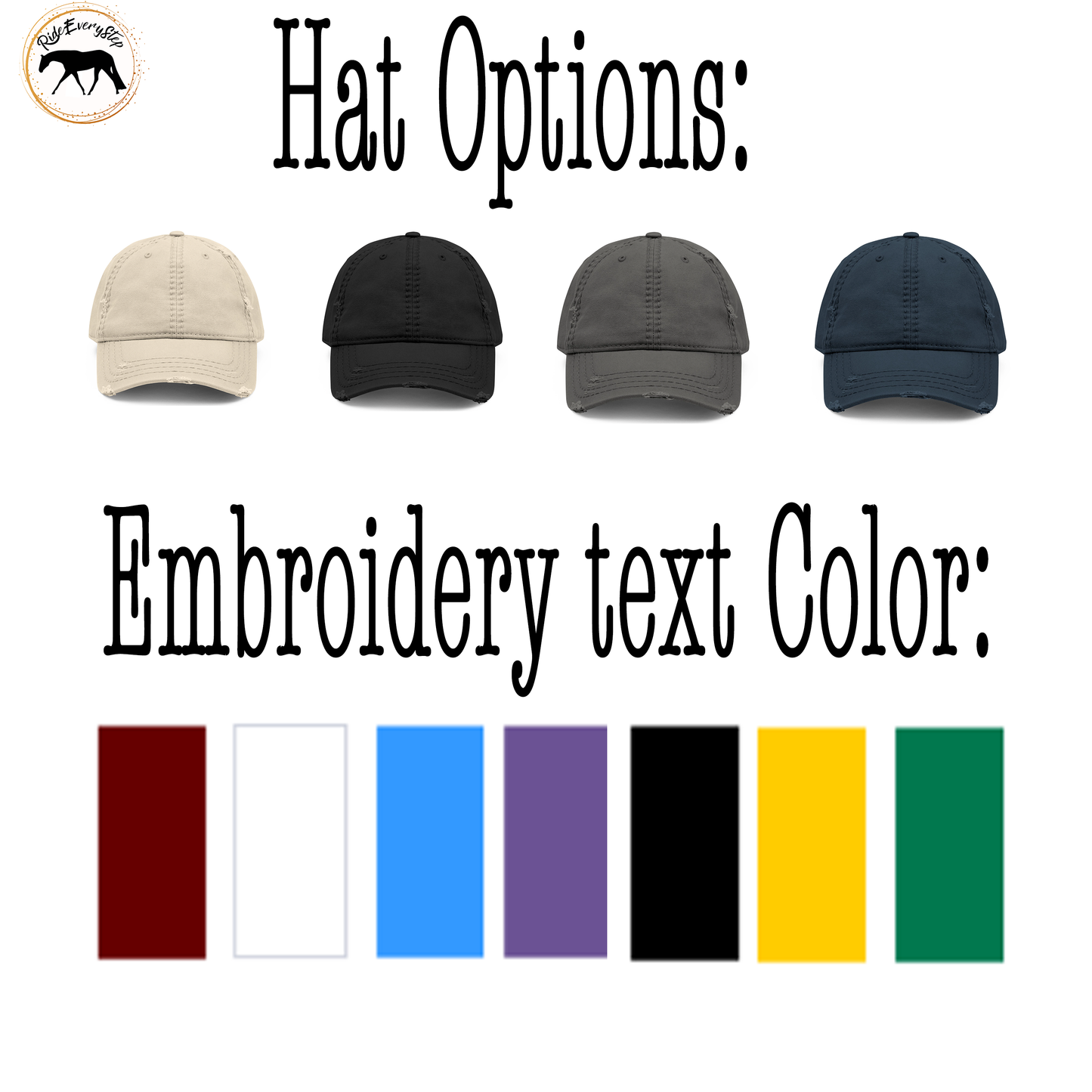 SHOWIN' Embroidery Hat