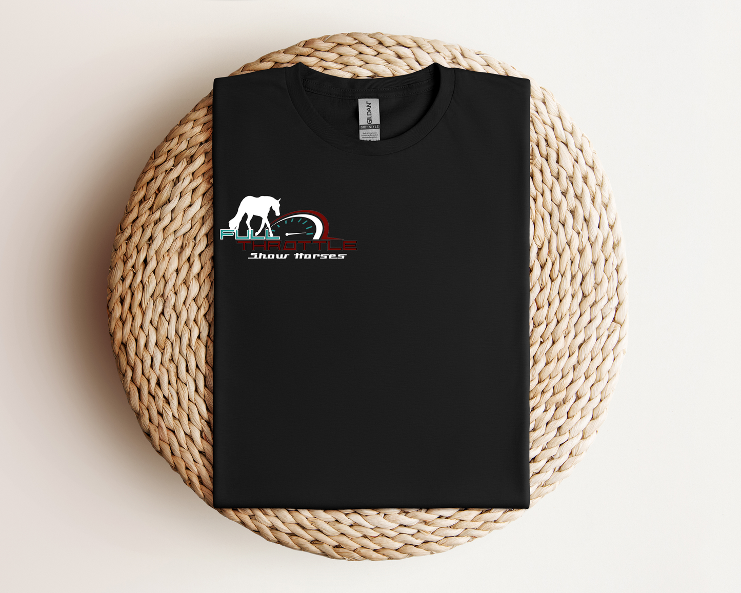 Full Throttle Show Horses Chest Logo Apparel