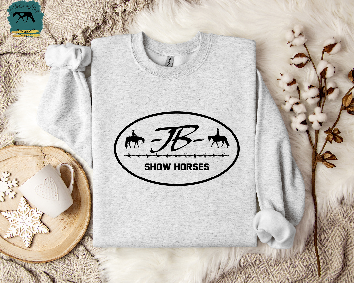 Justin Brown Show Horse Full Logo Apparel