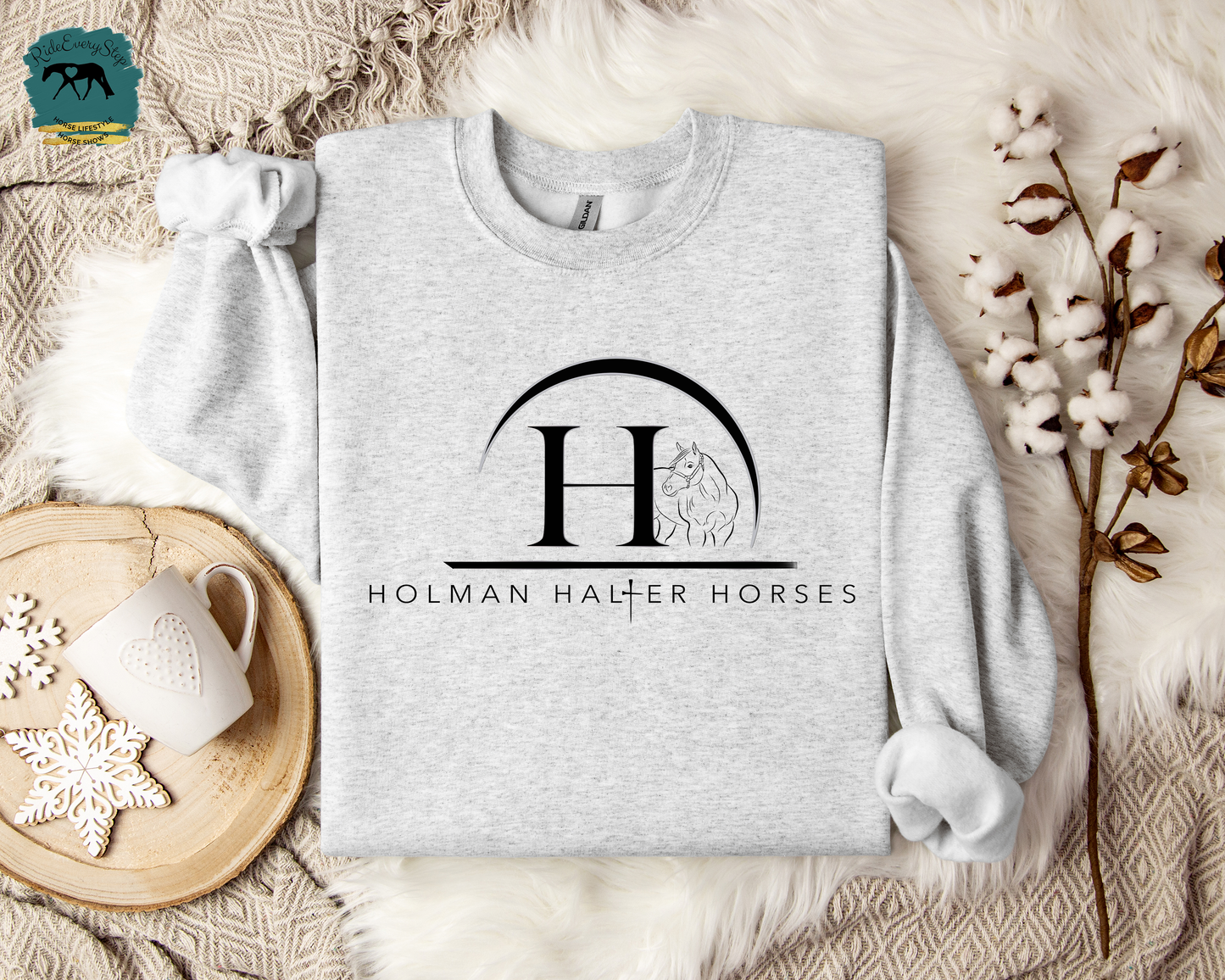 Holman Halter Horses Full Logo Apparel