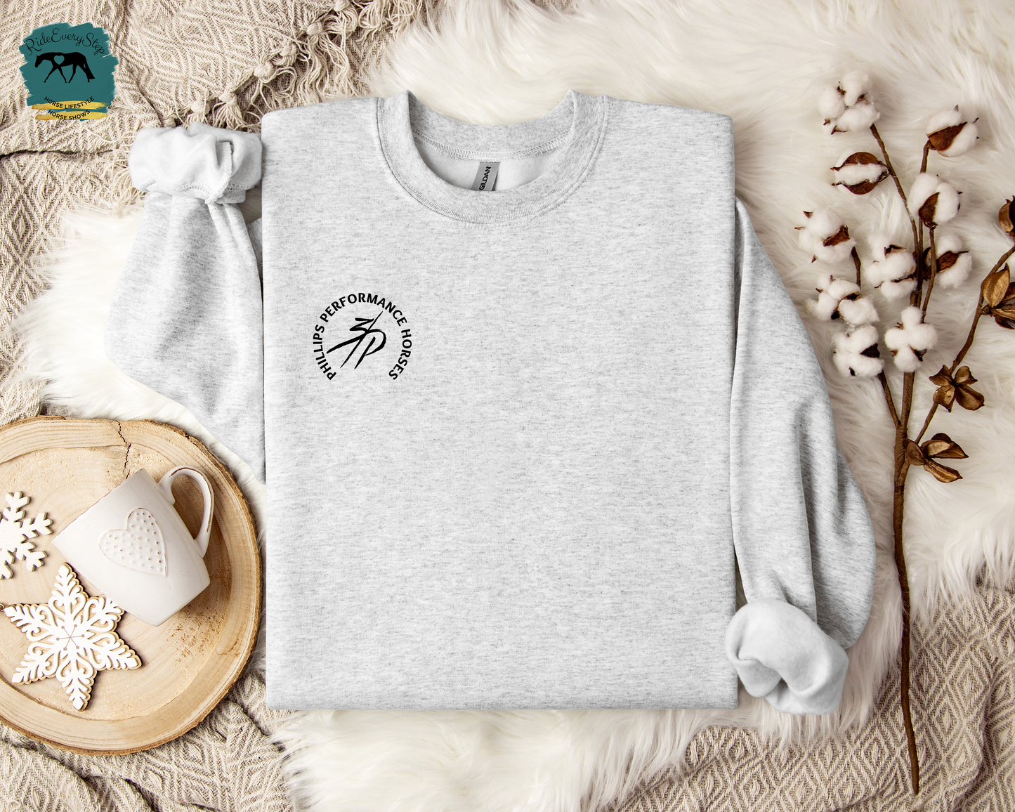 Phillips Performance Horses Chest Logo Apparel