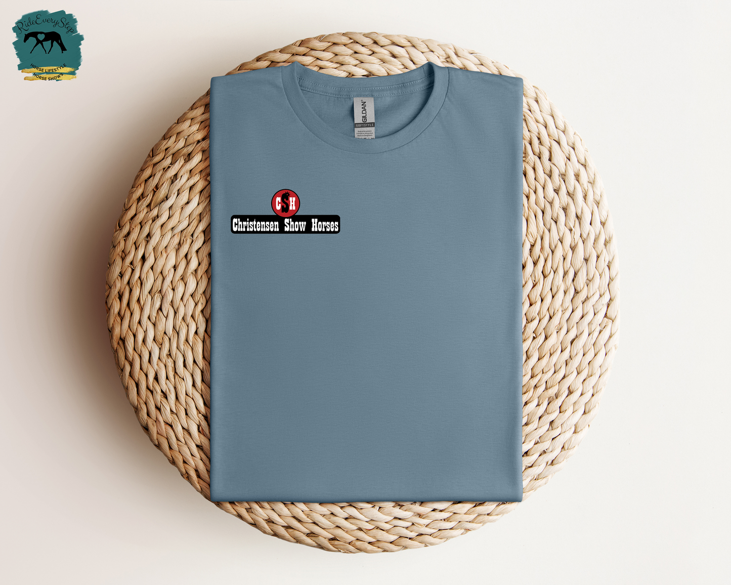 Christensen Show Horses chest Logo Apparel