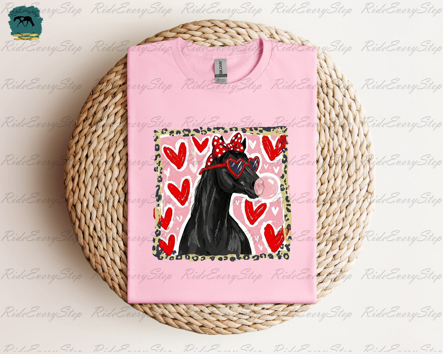 Leopard Valentine's Day Custom Horse Apparel
