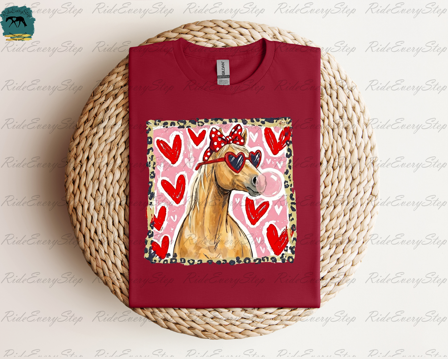 Leopard Valentine's Day Custom Horse Apparel