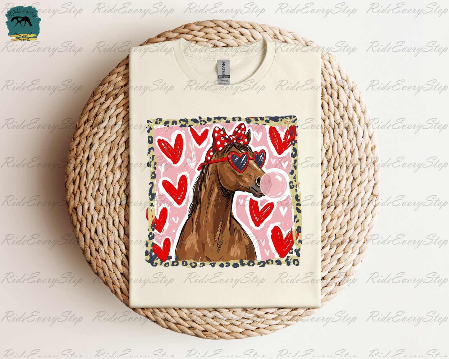 Leopard Valentine's Day Custom Horse Apparel