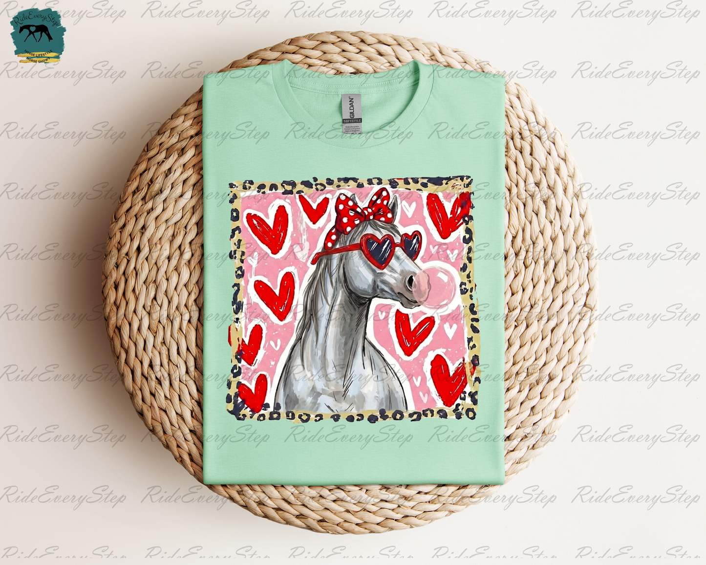 Leopard Valentine's Day Custom Horse Apparel