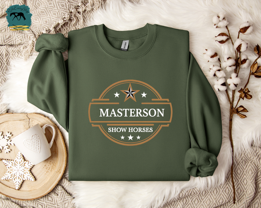 Masterson Show Horses Full Logo Apparel