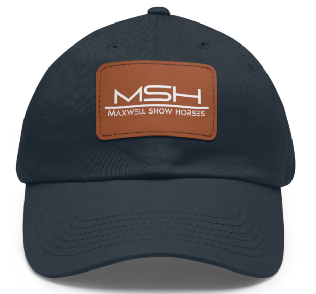 Maxwell Show Horses Logo Square Patch Cap