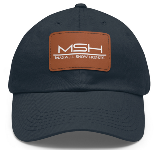 Maxwell Show Horses Logo Square Patch Cap