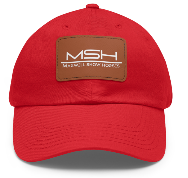 Maxwell Show Horses Logo Square Patch Cap