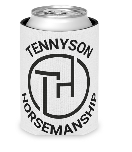 Tennyson Horsemanship Horses Koozie
