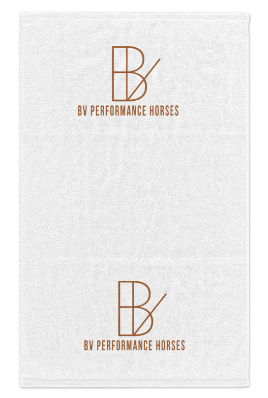 BV Performance Horses Grooming Towel Set of 10