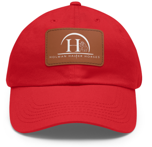 Holman Halter Horses Logo Square Patch Cap