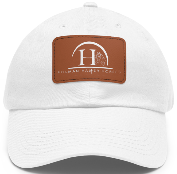 Holman Halter Horses Logo Square Patch Cap