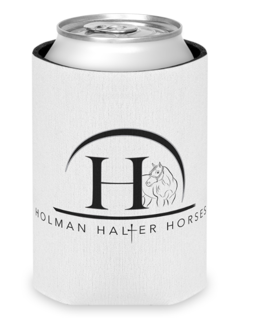 Holman Halter Horses Horses Koozie