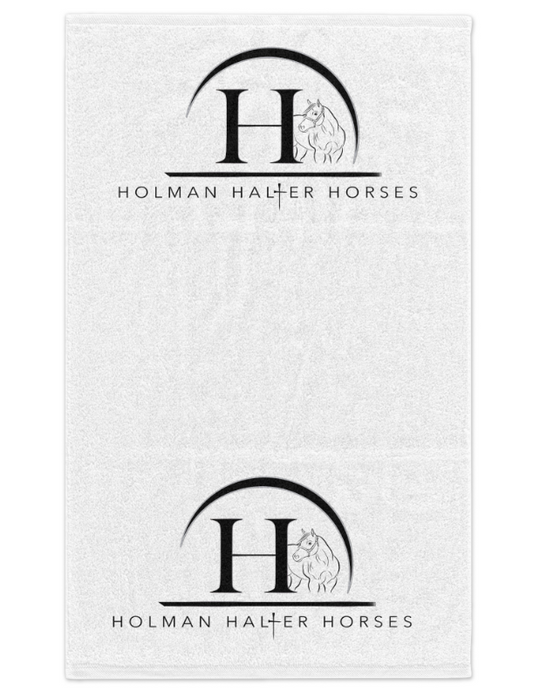Holman Halter Horses Grooming Towel Set of 10