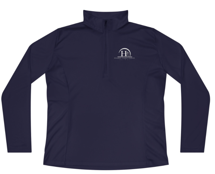 Holman Halter Horses Quarter-Zip Pullover