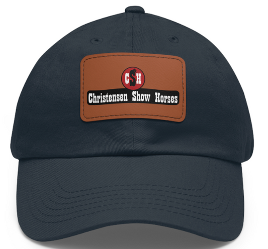 Christensen Show Horses Logo Square Patch Cap