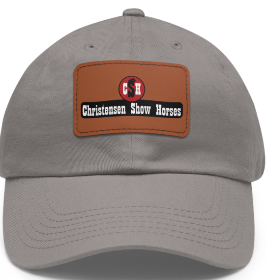 Christensen Show Horses Logo Square Patch Cap