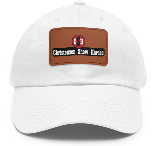 Christensen Show Horses Logo Square Patch Cap