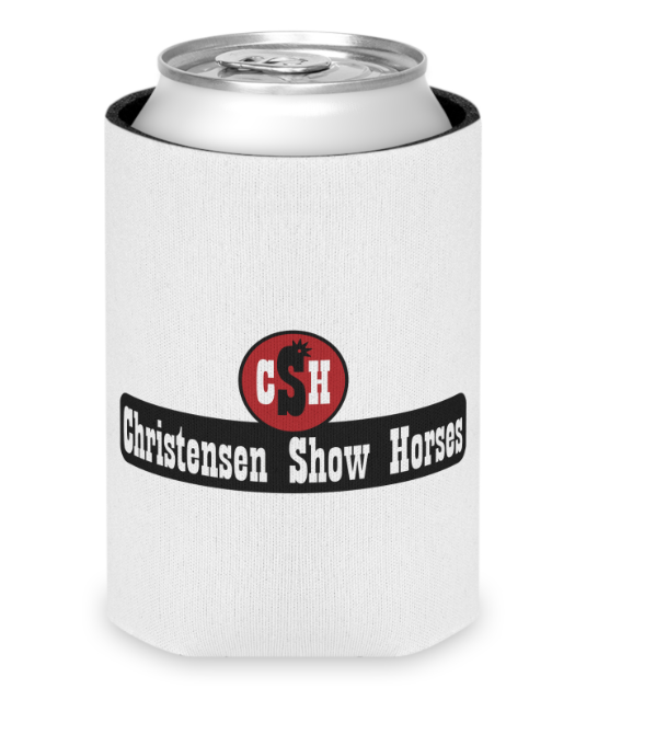 Christensen Show Horses Horses Koozie