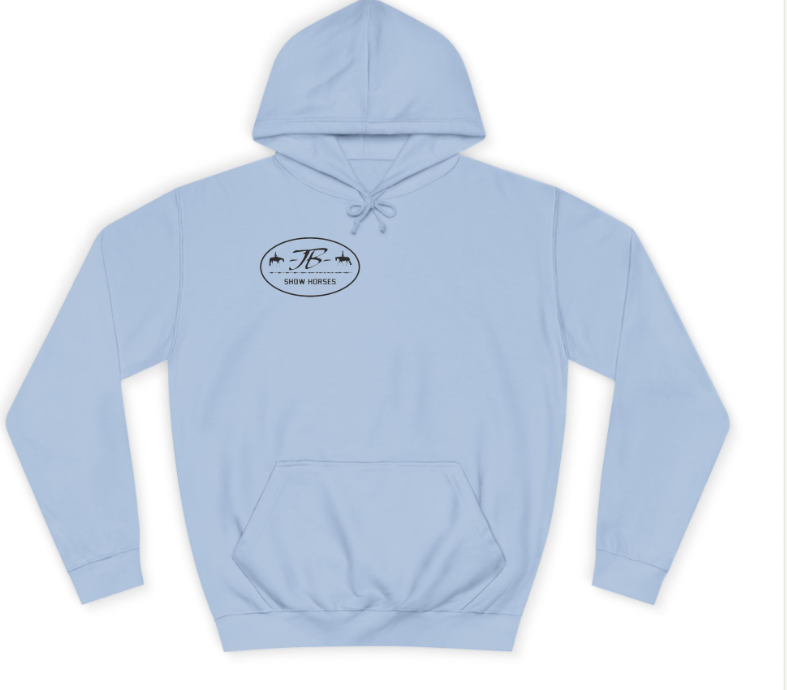 Justin Brown Show Horses Chest Logo Hoodie