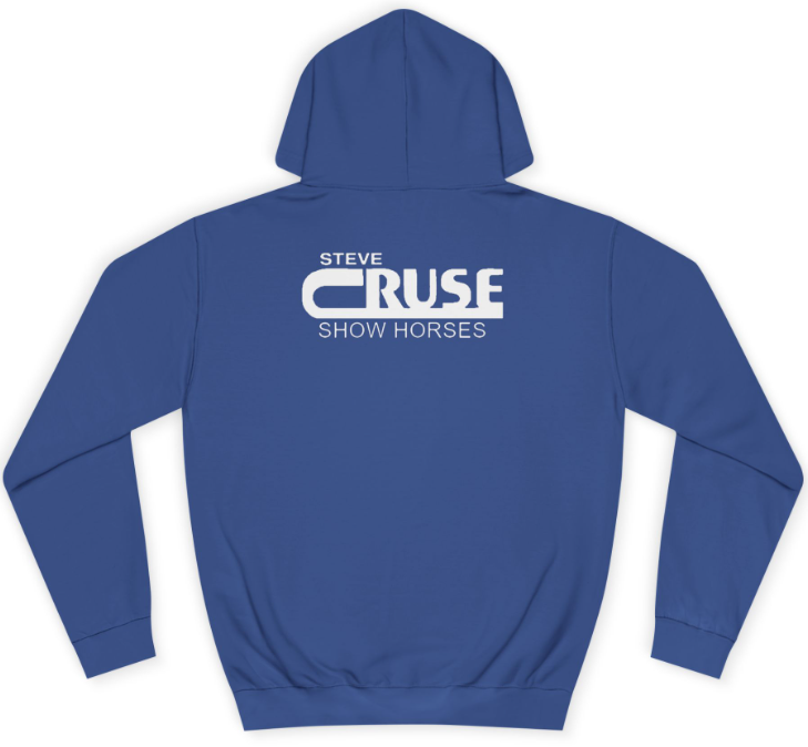 Steve Cruse Show Horses Chest Logo Hoodie
