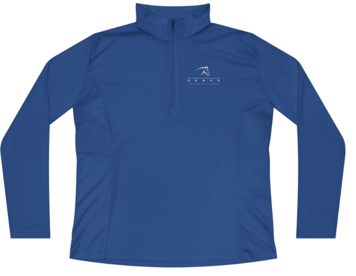 Dewar Performance Horses Quarter-Zip Pullover