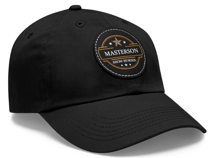 Masterson Show Horses Logo Circle Patch Cap