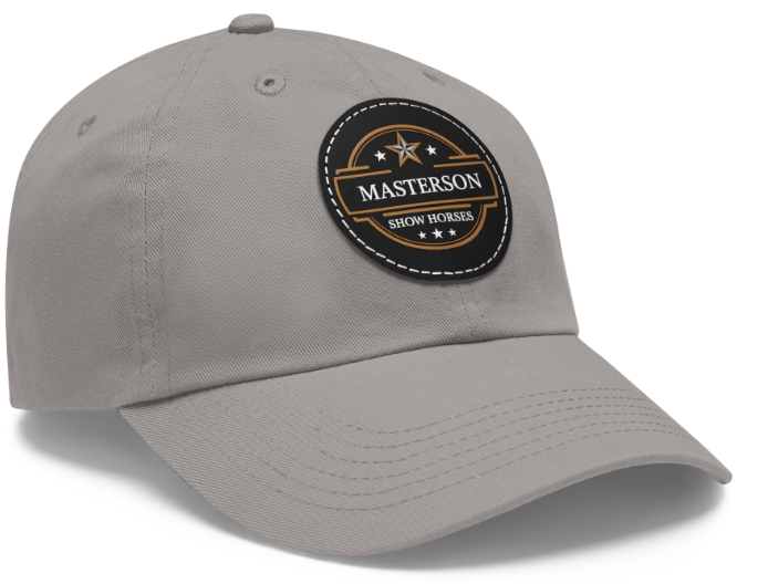 Masterson Show Horses Logo Circle Patch Cap