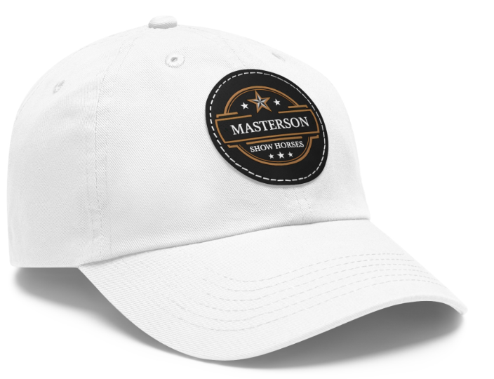 Masterson Show Horses Logo Circle Patch Cap