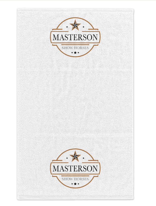 Masterson Show Horses Grooming Towel Set of 10