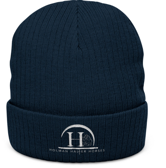 Holman Halter Ribbed Knit Beanie