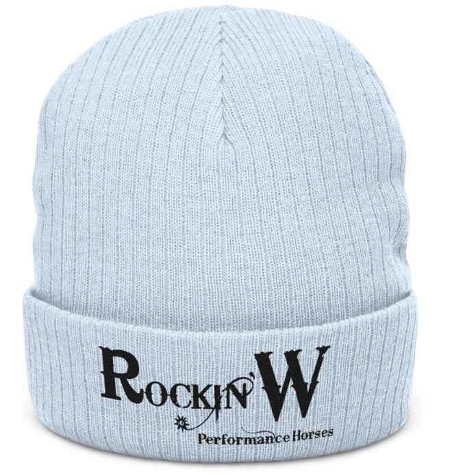 Rockin' W Performance Ribbed Knit Beanie