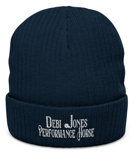 Debi Jones Performance Ribbed Knit Beanie