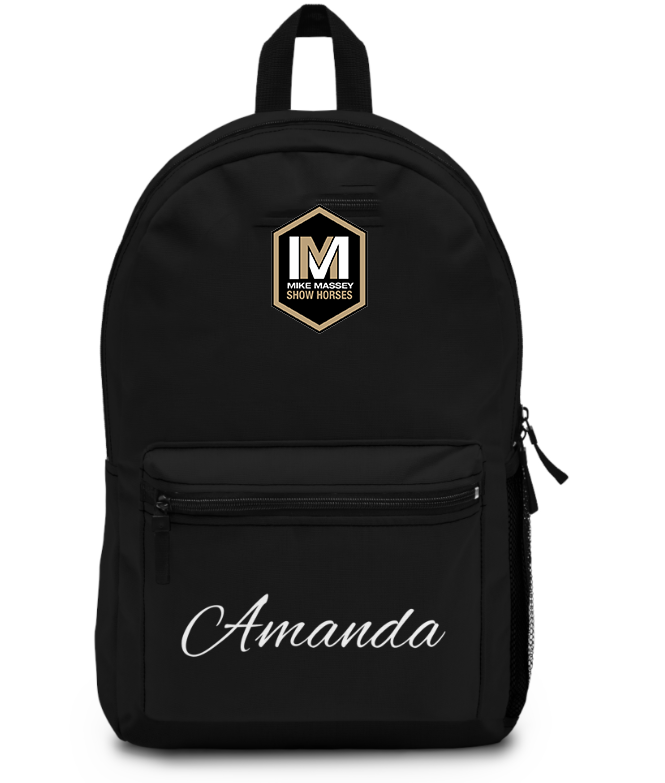 Mike Massey Show Horses Backpack