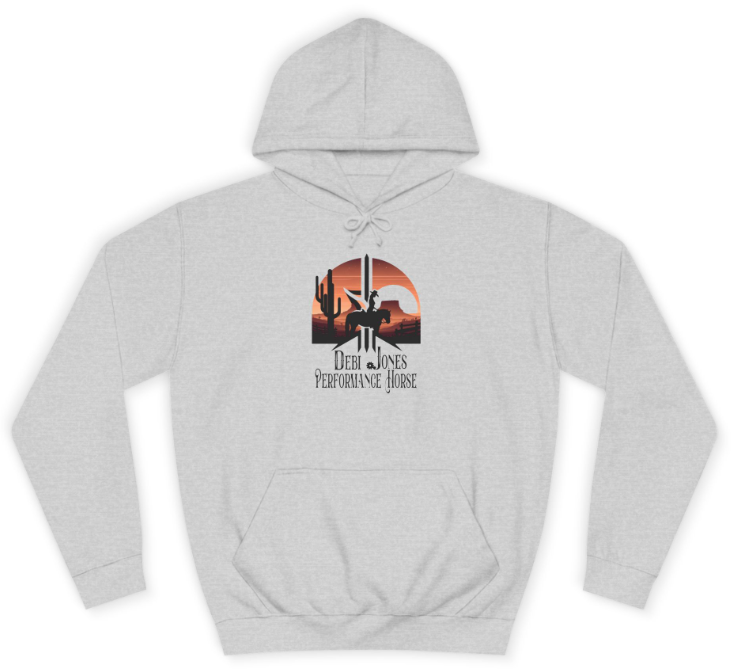 Debi Jones Performance Horses Full Cactus Logo Hoodie