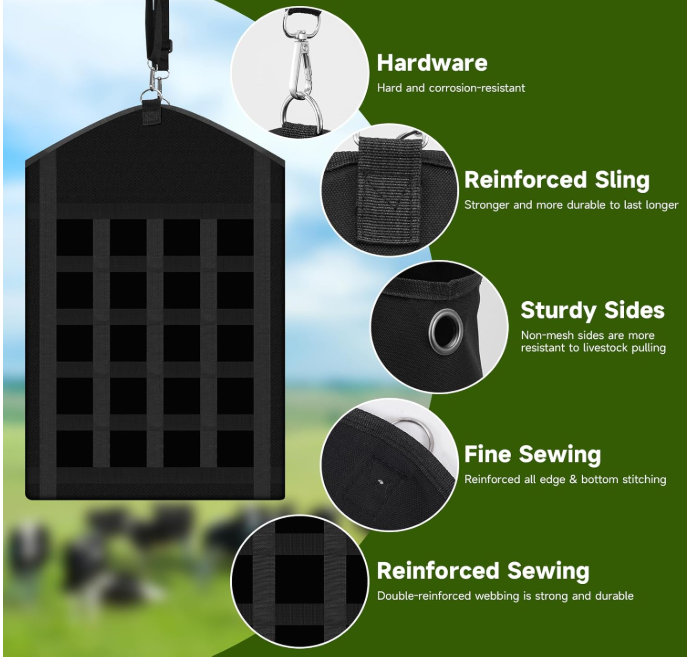 KG Performance Horses Hay Bags