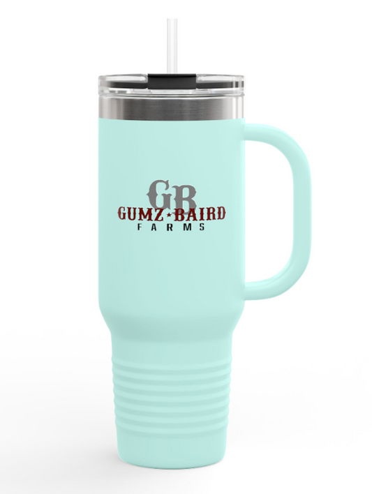 Gumz-Baird Farms 40 oz. Insulated Tumbler Stylish Matte Colors
