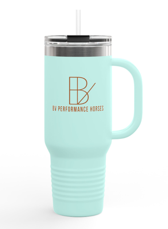 BV Performance Horses 40 oz. Insulated Tumbler Stylish Matte Colors