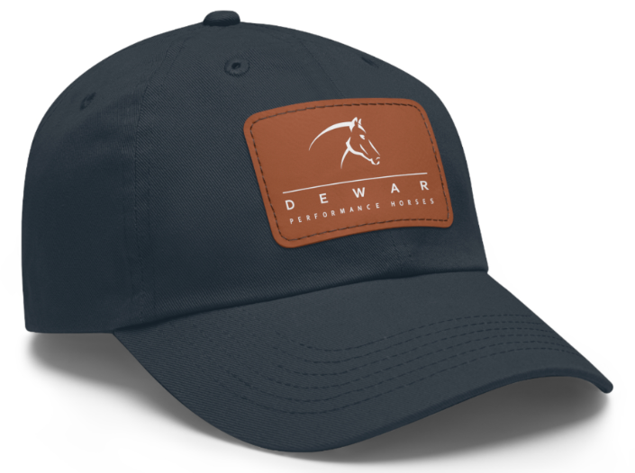 Dewar Performance Horses Logo Square Patch Cap