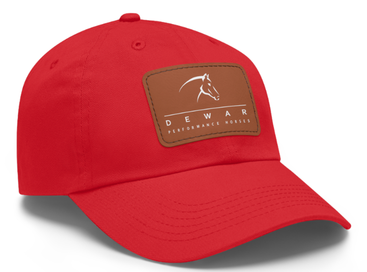 Dewar Performance Horses Logo Square Patch Cap