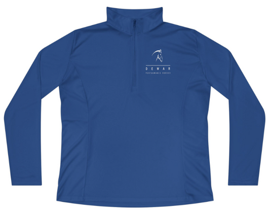 Dewar Performance Horses Quarter-Zip Pullover