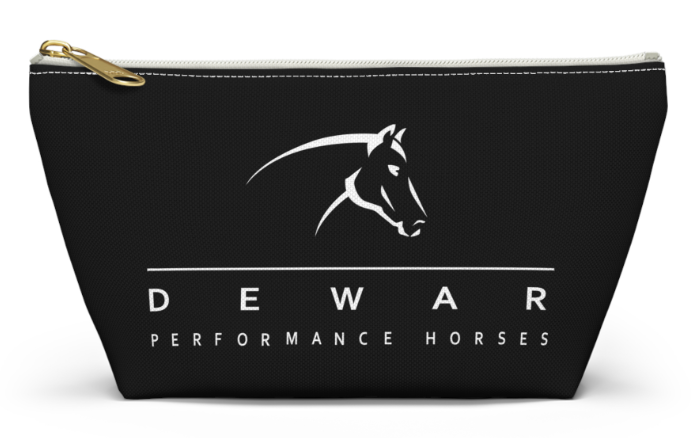 Dewar Performance Horses Makeup Bag