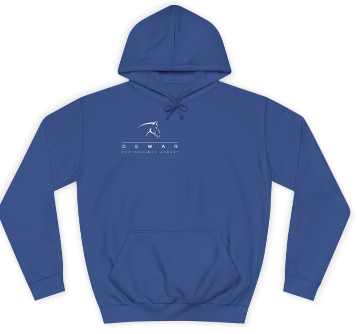 Dewar Performance Horses Chest Logo Hoodie