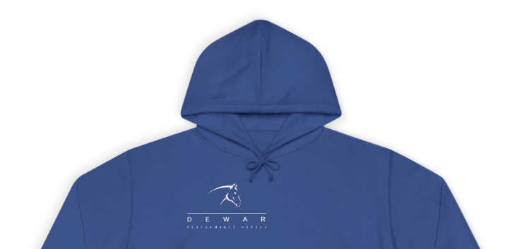 Dewar Performance Horses Chest Logo Hoodie