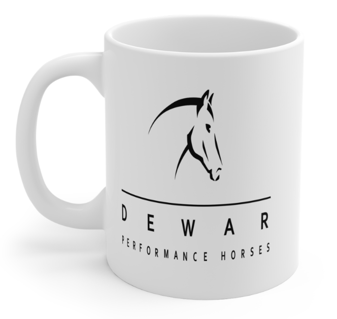 Dewar Performance Horses Mug