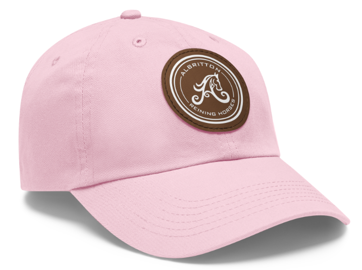 Albritton Reining Horses Logo Circle Patch Cap