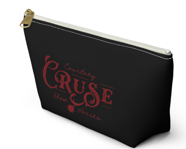Courtney Cruse Show Horses Makeup Bag