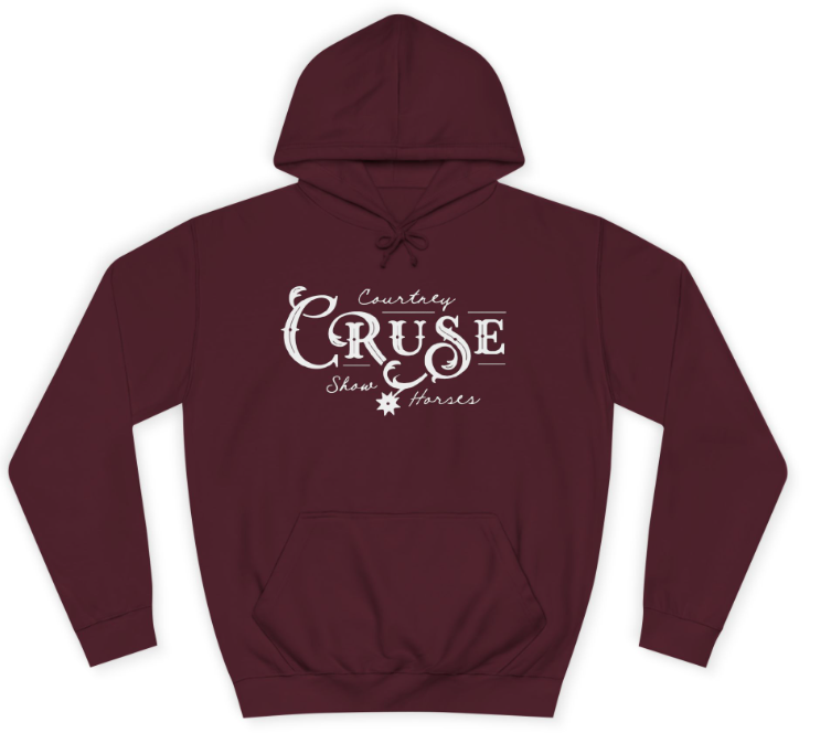 Courtney Cruse Show Horses Full Logo Hoodie